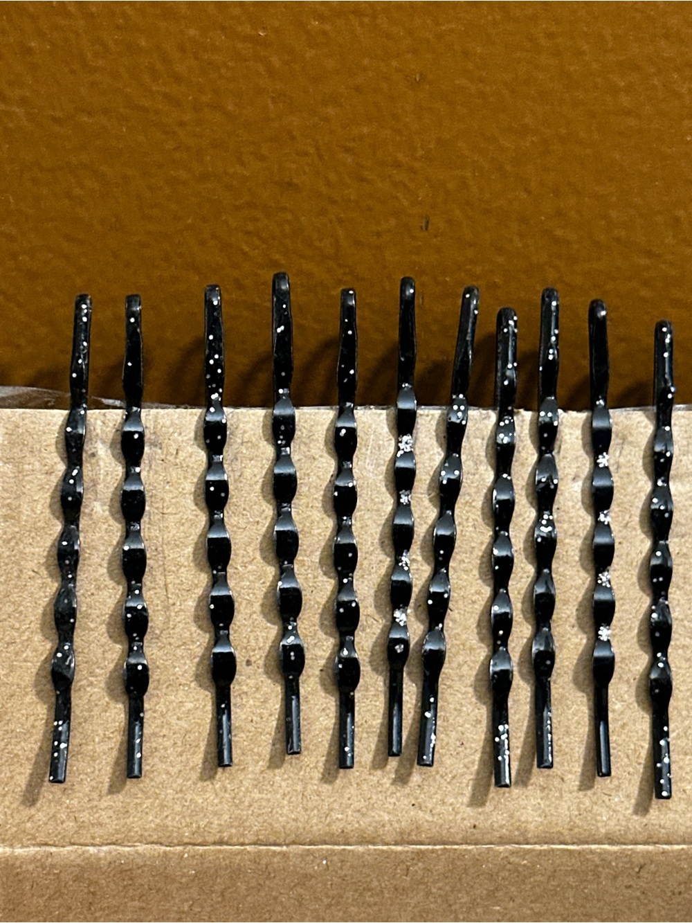 Black Vintage Bobby Pins - Set of 11